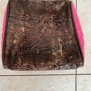 Leopard and Pink sides - gentle used